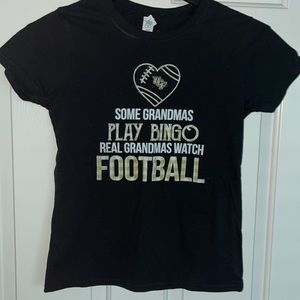 New, never worn football T-shirt